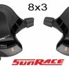 Växelreglage Sunrace M503 3s Trigger Vänster