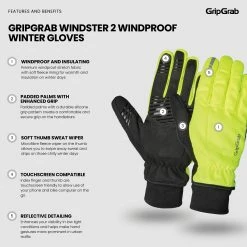 GripGrab Windster 2 Windproof Winter Glove Hi-Vis -Cyklar Sales Shop 20cb614d 3980 4194 a126 5c3f4af1aa77