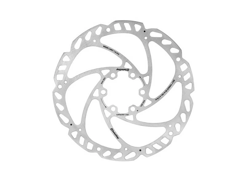 SwissStop Rotor Catalyst One 6 Bolt 160 Mm 1 SwissStop Rotor Catalyst One 6 Bolt 160 Mm