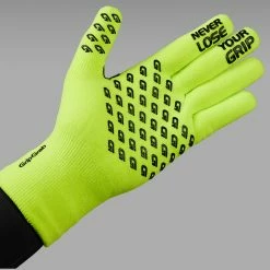 GripGrab Waterproof Knitted Thermal Glove Hi-Vis -Cyklar Sales Shop 2585e034 98cc 4307 94db 71128691ae97