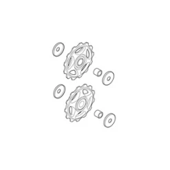 Shimano Rulltrissa Par 13t 7/8speed Alivio/acera