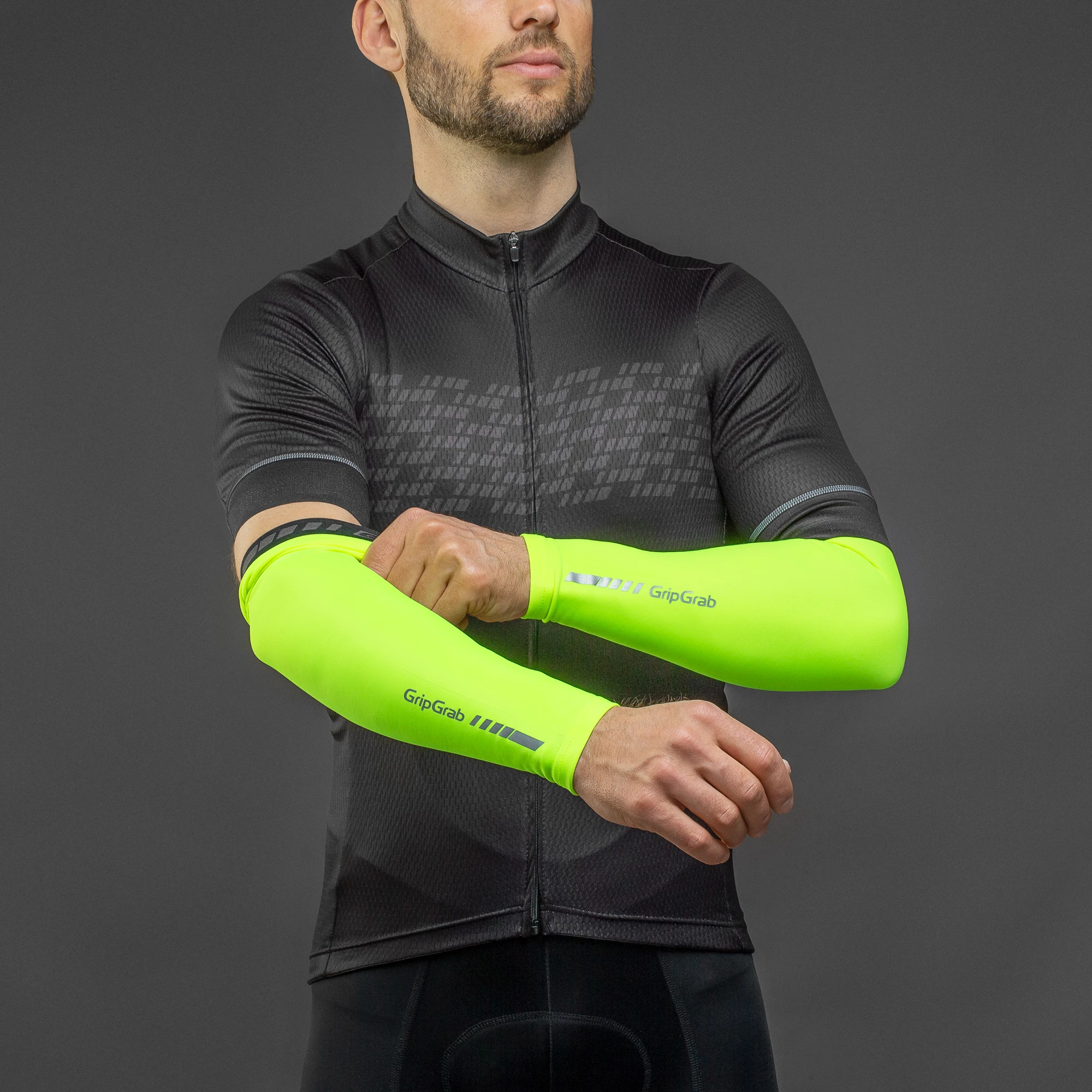 Gripgrab Arm Warmers Hi-Vis 3 Gripgrab Arm Warmers Hi-Vis - Bild 3