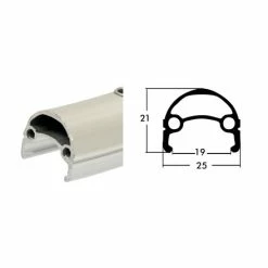 Framhjul 28 (622) TXS Silver