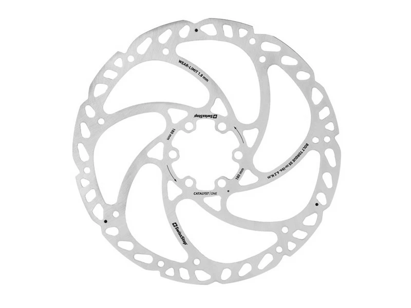 SwissStop Rotor Catalyst One 6 Bolt 180 Mm 1 SwissStop Rotor Catalyst One 6 Bolt 180 Mm