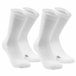 Assos Essence Socks High Twin Pack Strumpor White