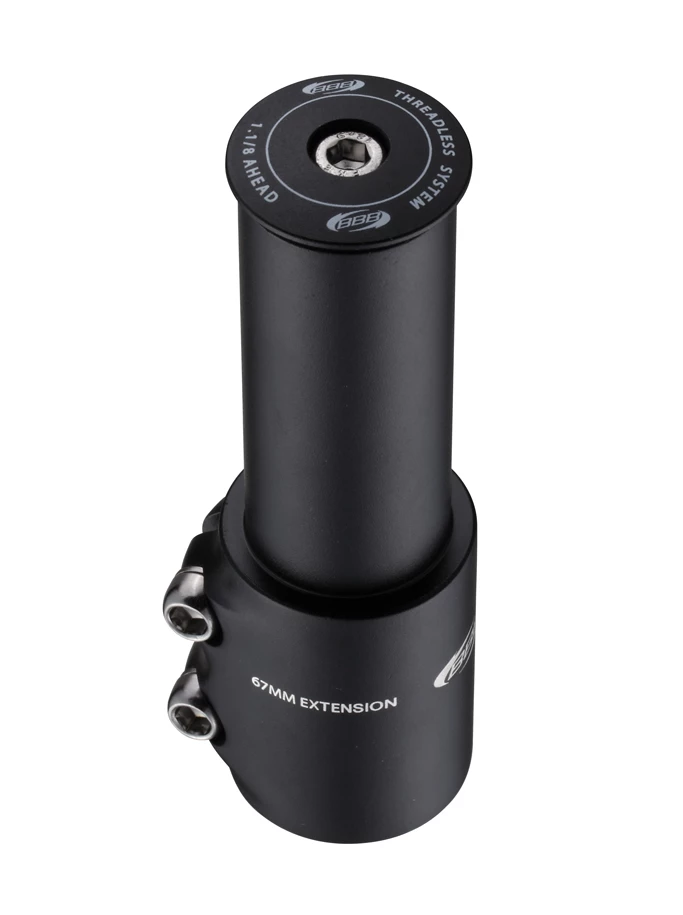 BBB Förlängare Styrrör * Tubeextend Svart 1 BBB Förlängare Styrrör * Tubeextend Svart