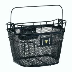 Topeak Basket Fron QuickClick, Korg, Svart