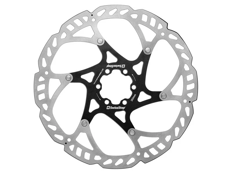 SwissStop Rotor Catalyst 6 Bolt 203 Mm 1 SwissStop Rotor Catalyst 6 Bolt 203 Mm