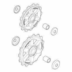 Shimano Rulltrissa Par Altus 13&15T, 8-del