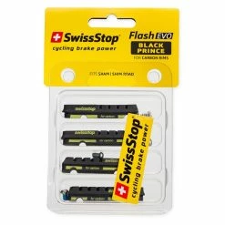 SwissStop Rim Brake Pad Inserts Flash EVO Black Prince