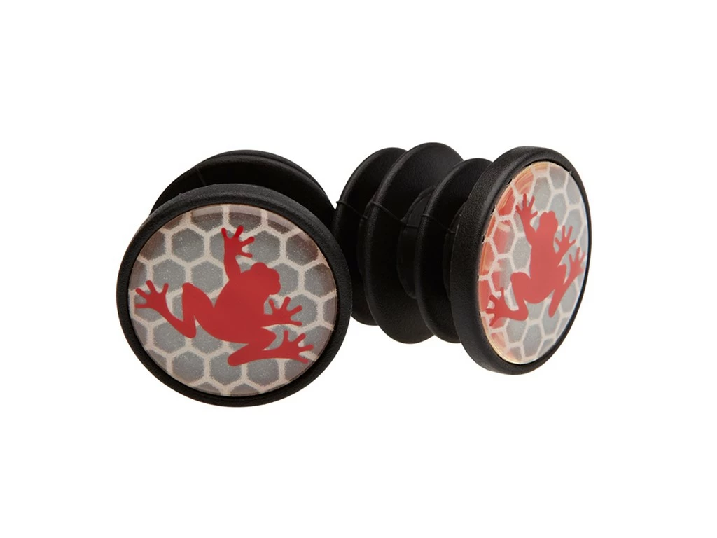 Sram Bar End Plugs Road - Make The Leap Frog 1 Sram Bar End Plugs Road - Make The Leap Frog