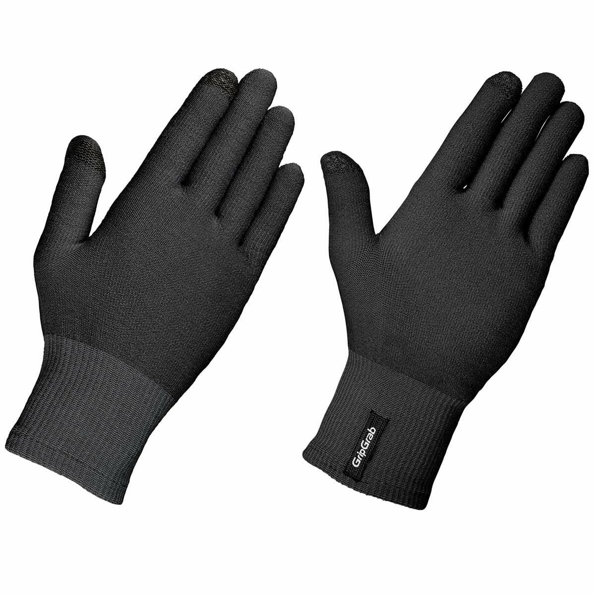 GripGrab Merino Liner Handskar Svart 1 GripGrab Merino Liner Handskar Svart
