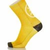 Mb Wear MB Socks Smile Cykelstrumpor Gul