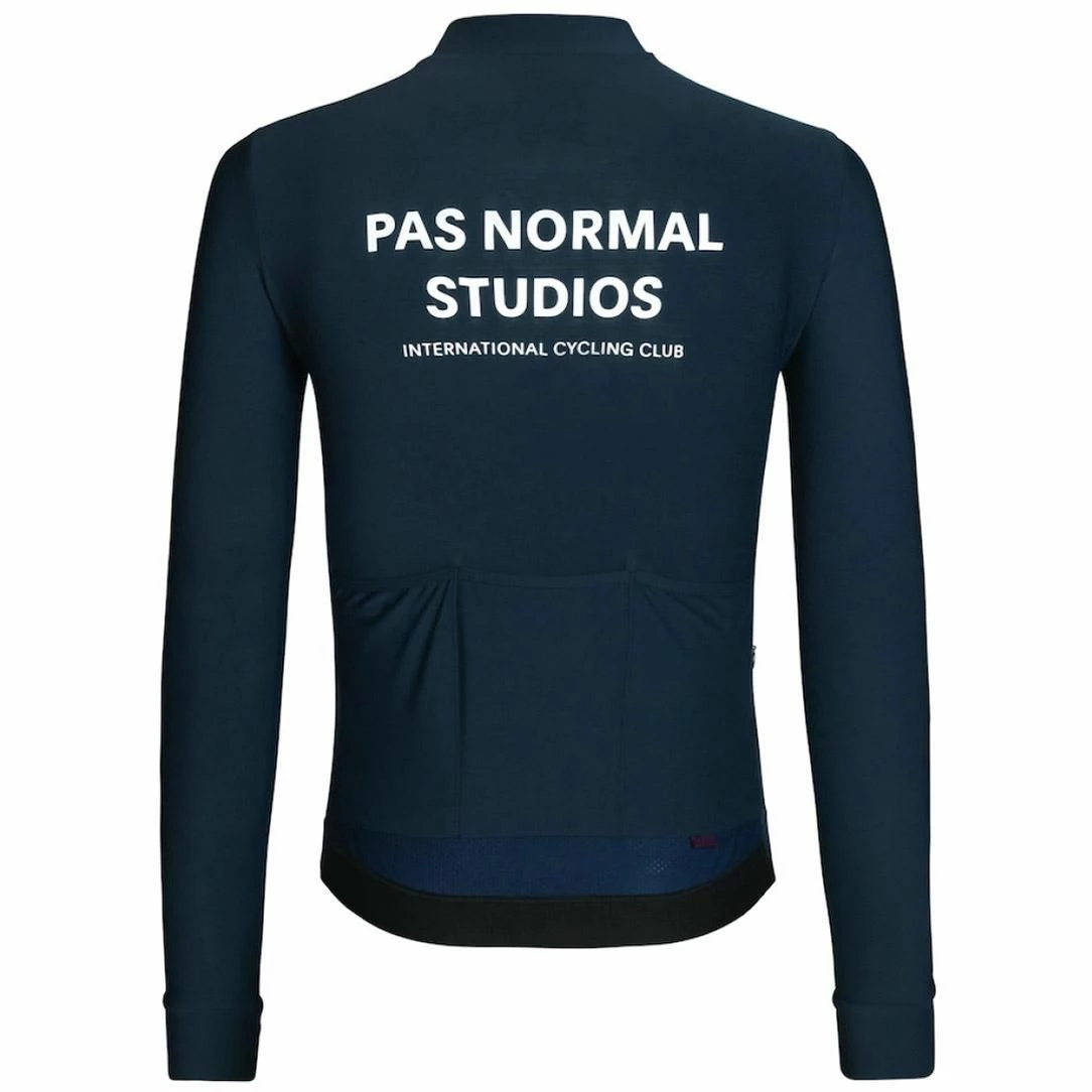 Pas Normal Studios Long Sleeve Jersey Cykeltröja Navy 3 Pas Normal Studios Long Sleeve Jersey Cykeltröja Navy - Bild 3