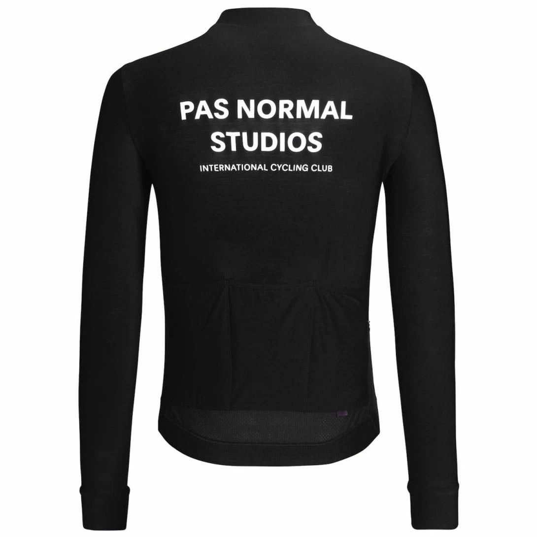 Pas Normal Studios Long Sleeve Jersey Cykeltröja Svart 3 Pas Normal Studios Long Sleeve Jersey Cykeltröja Svart - Bild 3