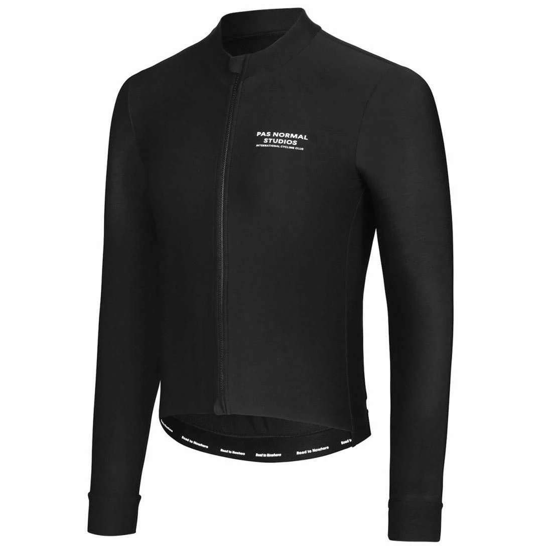Pas Normal Studios Long Sleeve Jersey Cykeltröja Svart 2 Pas Normal Studios Long Sleeve Jersey Cykeltröja Svart - Bild 2