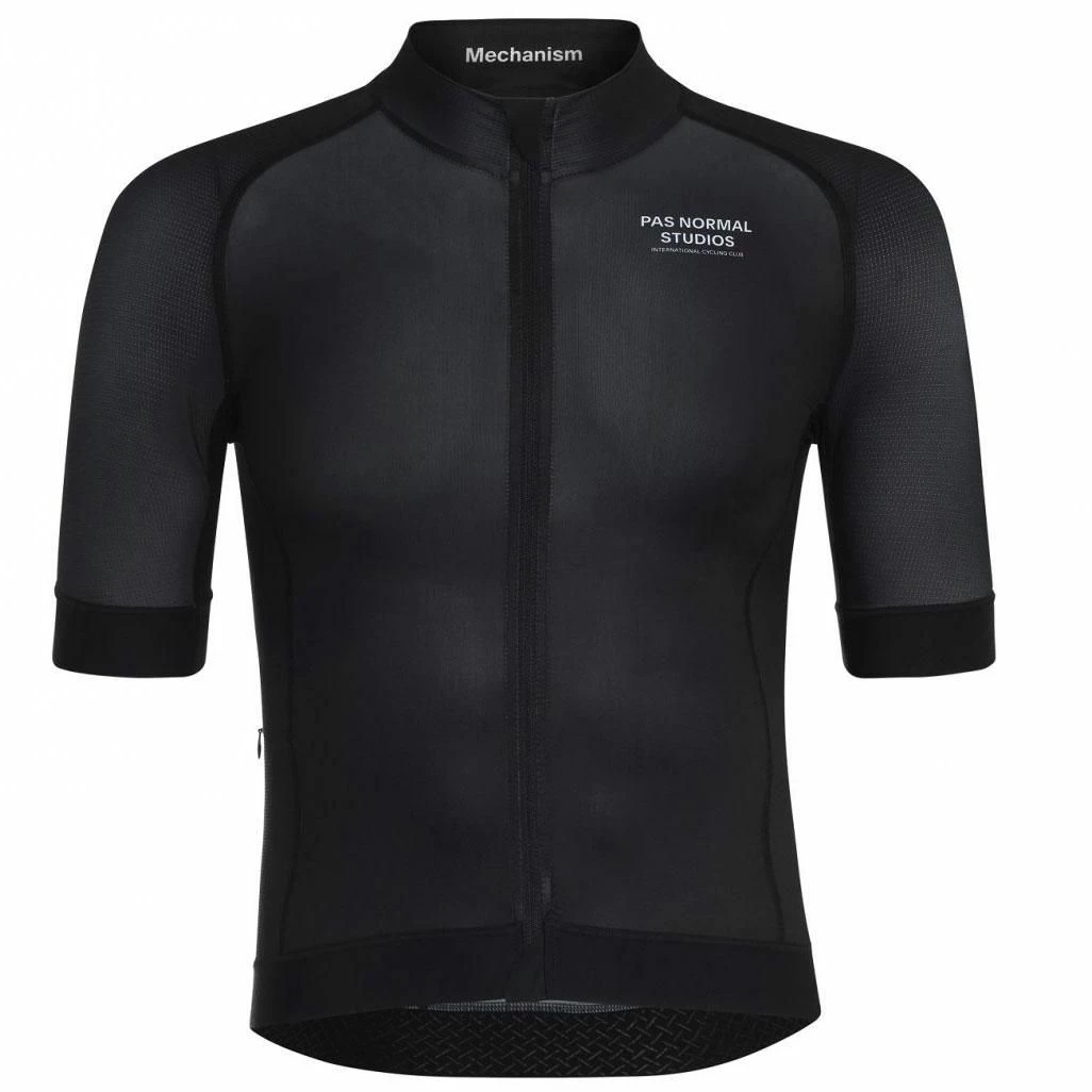 Pas Normal Studios Mechanism Cykeltröja Black 1 Pas Normal Studios Mechanism Cykeltröja Black