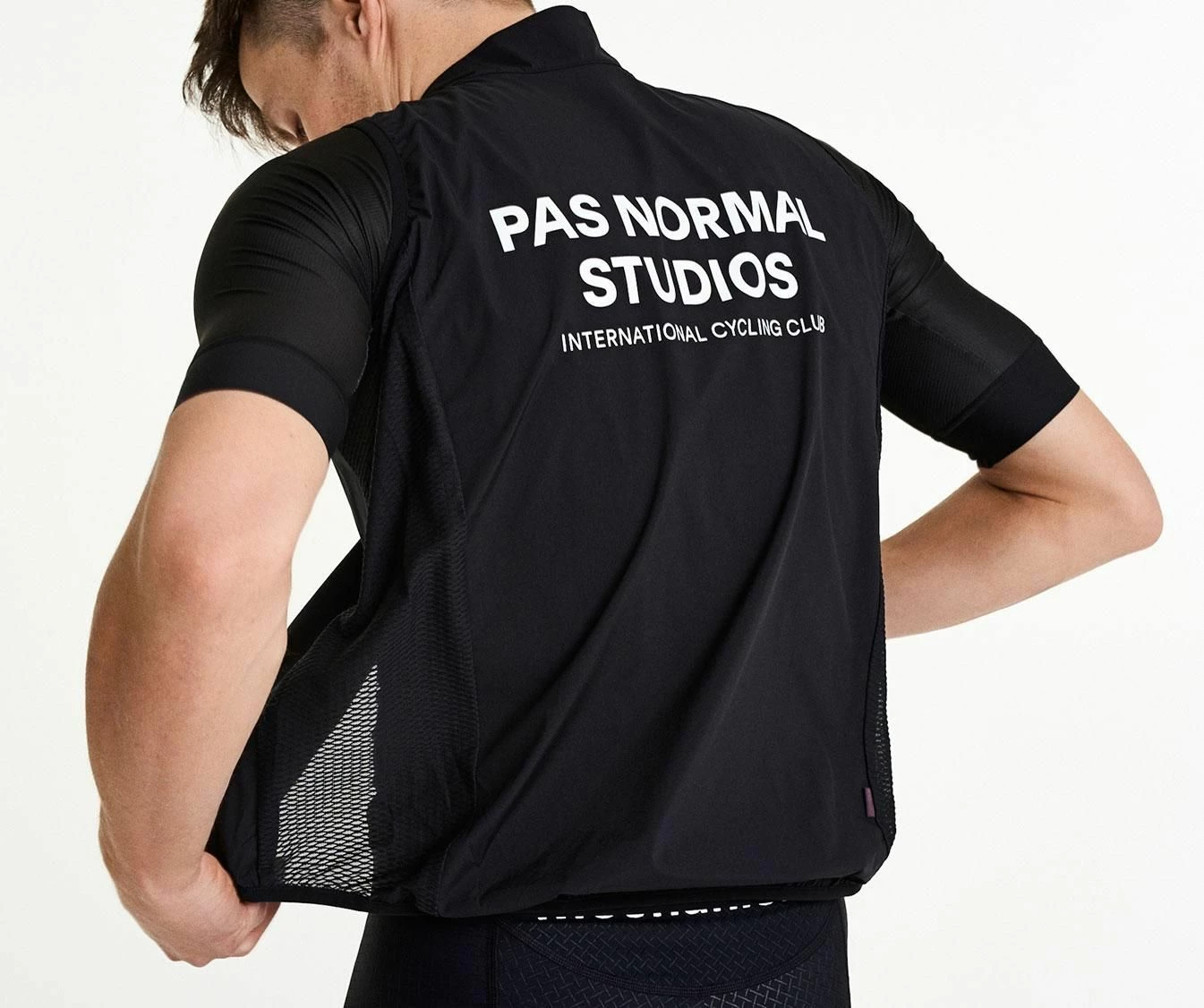 Pas Normal Studios Stow Away Gilet Vindväst Black 3 Pas Normal Studios Stow Away Gilet Vindväst Black - Bild 3