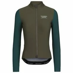 Pas Normal Studios Women Long Sleeve Jersey Cykeltröja Dam Olive
