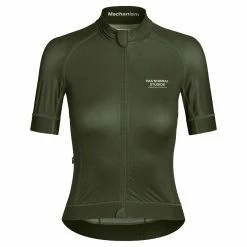 Pas Normal Studios Women Mechanism Cykeltröja Dam Dark Olive