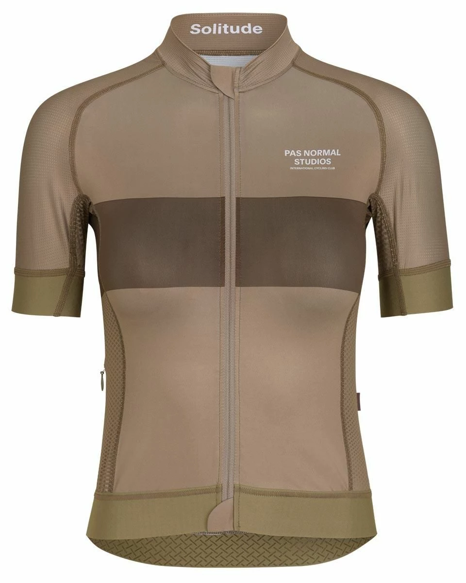 Pas Normal Studios Women Solitude Cykeltröja Dam Beige Stripe 2 Pas Normal Studios Women Solitude Cykeltröja Dam Beige Stripe - Bild 2