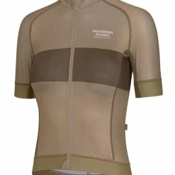 Pas Normal Studios Women Solitude Cykeltröja Dam Beige Stripe