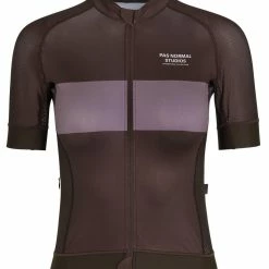 Pas Normal Studios Women Solitude Cykeltröja Dam Red Stripe