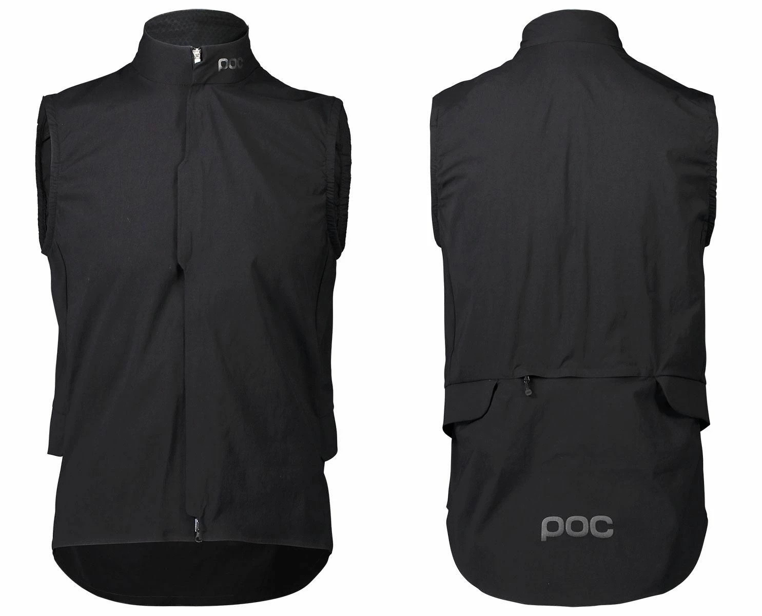 POC All Weather Vindväst Svart 1 POC All Weather Vindväst Svart