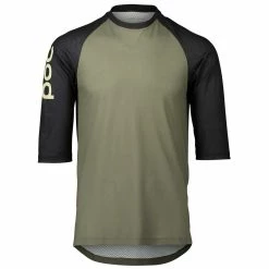 POC MTB Pure 3/4 Jersey Tröja Epidote Green/Black