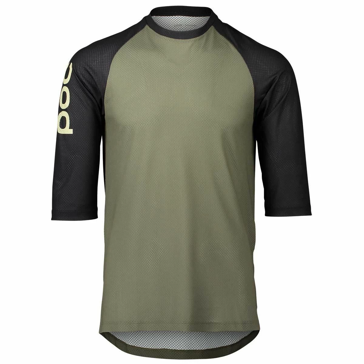 POC MTB Pure 3/4 Jersey Tröja Epidote Green/Black 1 POC MTB Pure 3/4 Jersey Tröja Epidote Green/Black