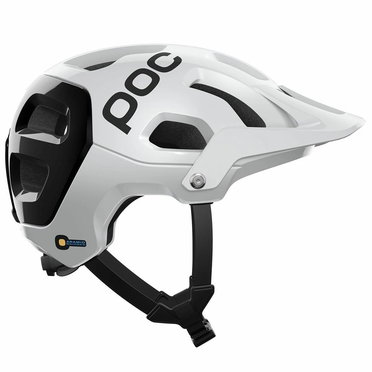 POC Tectal Race MIPS MTB Cykelhjälm Hydrogen White/Black 3 POC Tectal Race MIPS MTB Cykelhjälm Hydrogen White/Black - Bild 3