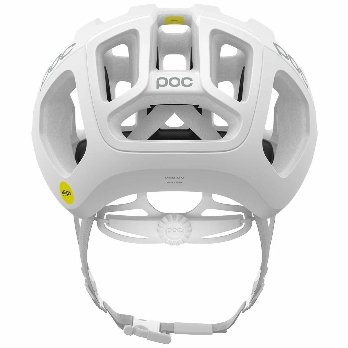 POC Ventral Air MIPS Cykelhjälm Matt White 4 POC Ventral Air MIPS Cykelhjälm Matt White - Bild 4