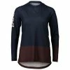POC Womens MTB Pure LS Jersey Damtröja Navy/Brown