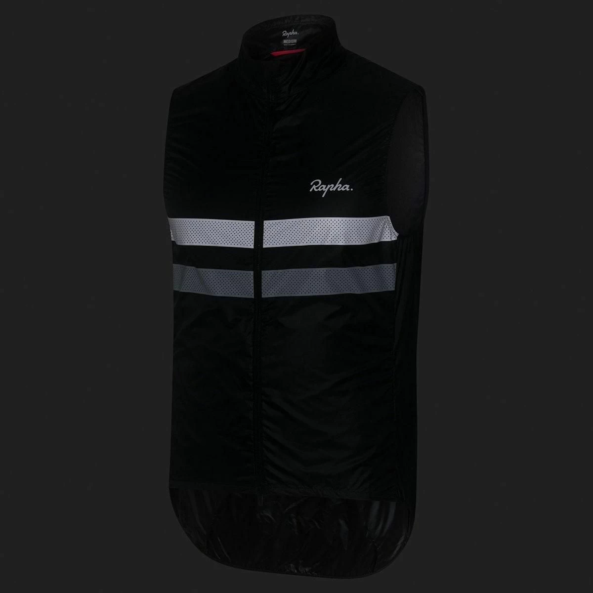 Rapha Brevet Gilet Vindväst Black/Grey 3 Rapha Brevet Gilet Vindväst Black/Grey - Bild 3