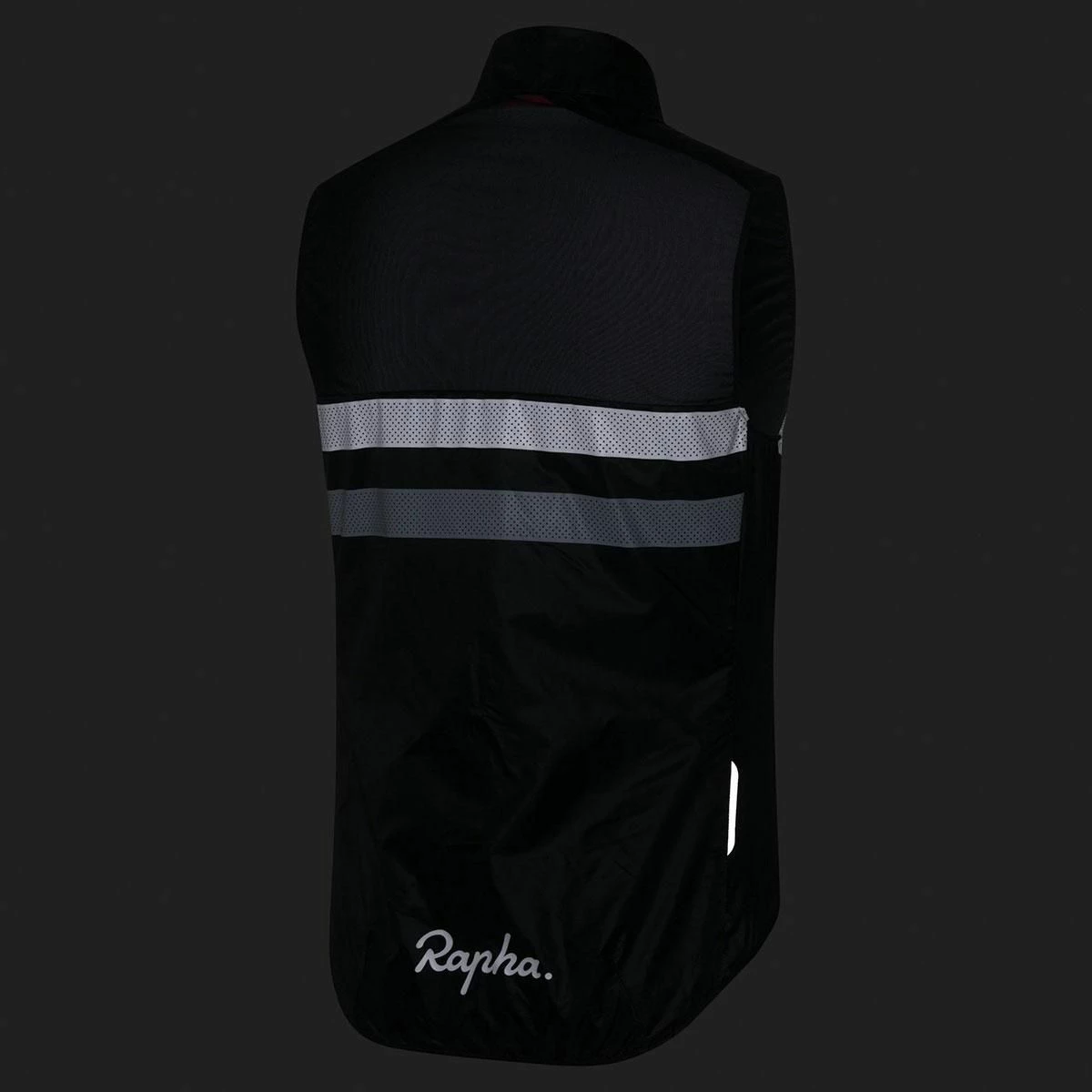 Rapha Brevet Gilet Vindväst Black/Grey 4 Rapha Brevet Gilet Vindväst Black/Grey - Bild 4