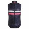 Rapha Brevet Gilet Vindväst Dark Navy/Hi-Viz Pink