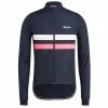 Rapha Brevet Long Sleeve Windblock Jersey Cykeltröja Dark Navy