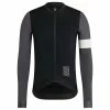 Rapha Pro Team Long Sleeve Training Jersey Black/Carbon Grey