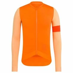 Rapha Pro Team Long Sleeve Training Jersey Orange