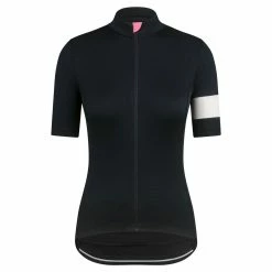 Rapha Women Classic Jersey II Cykeltröja Dam Black/White