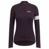 Rapha Women Core Long Sleeve Cykeltröja Dam Purple