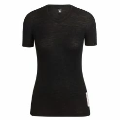 Rapha Women Merino Base Layer Short Sleeve Underställ Svart