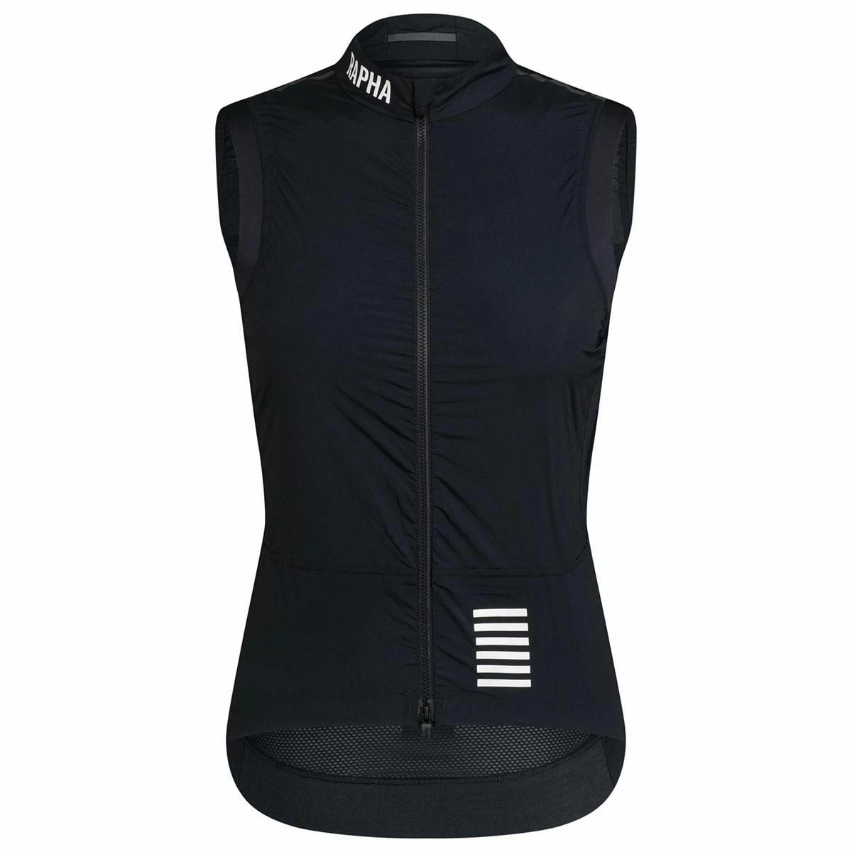 Rapha Women Pro Team Lightweight Gilet Vindväst Black/White 1 Rapha Women Pro Team Lightweight Gilet Vindväst Black/White