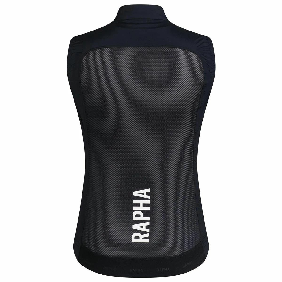 Rapha Women Pro Team Lightweight Gilet Vindväst Black/White 2 Rapha Women Pro Team Lightweight Gilet Vindväst Black/White - Bild 2