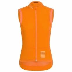Rapha Women Pro Team Lightweight Gilet Vindväst Orange/Peach