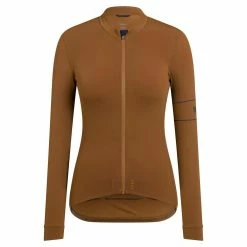 Rapha Women Pro Team Thermal Jersey Brown