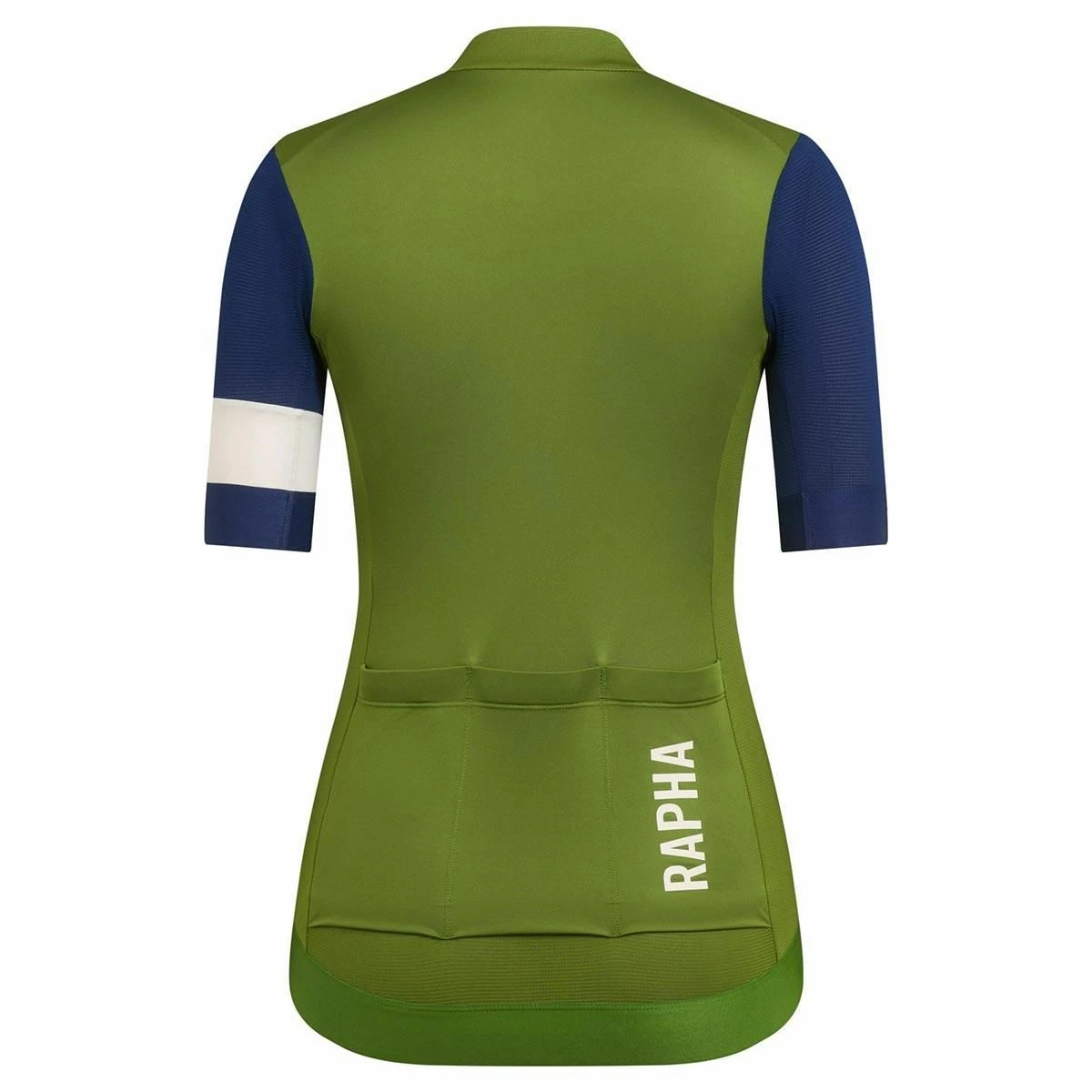 Rapha Women Pro Team Training Jersey Cykeltröja Dam Green/navy 2 Rapha Women Pro Team Training Jersey Cykeltröja Dam Green/navy - Bild 2