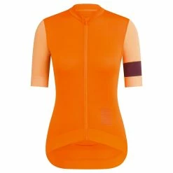 Rapha Women Pro Team Training Jersey Cykeltröja Dam Orange/Peach