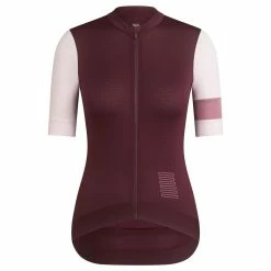 Rapha Women Pro Team Training Jersey Cykeltröja Dam Wine