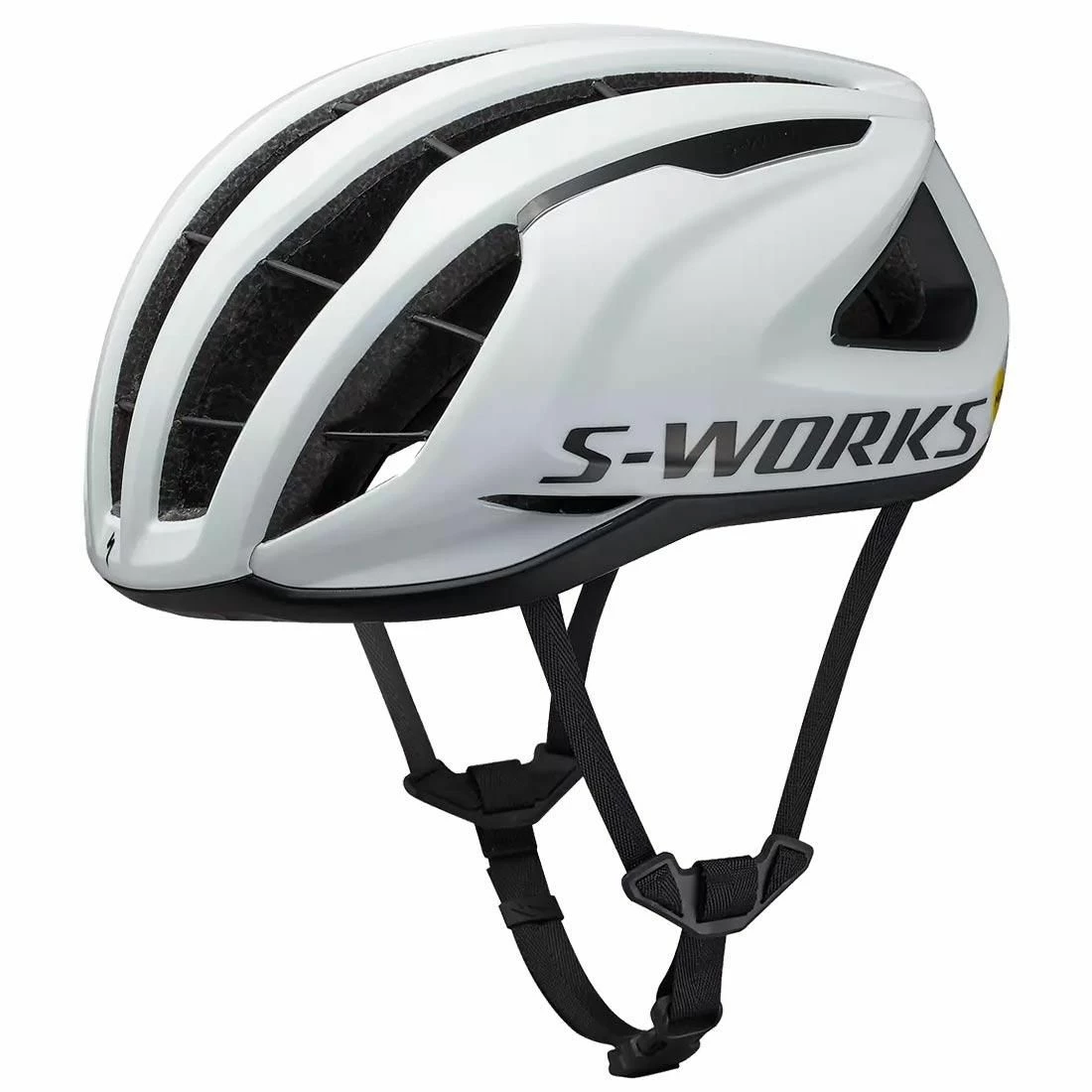 Specialized S-Works Prevail 3 MIPS Cykelhjälm White/Black 1 Specialized S-Works Prevail 3 MIPS Cykelhjälm White/Black